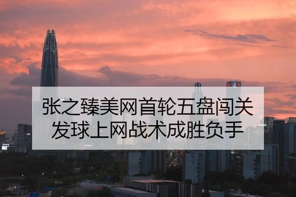 张之臻美网首轮五盘闯关 发球上网战术成胜负手